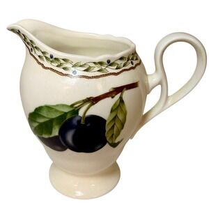 Noritake Royal Orchard Primachina Creamer Pitcher 9416 Fruit Motif Japan